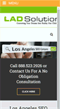 Mobile Screenshot of ladsolutions.com